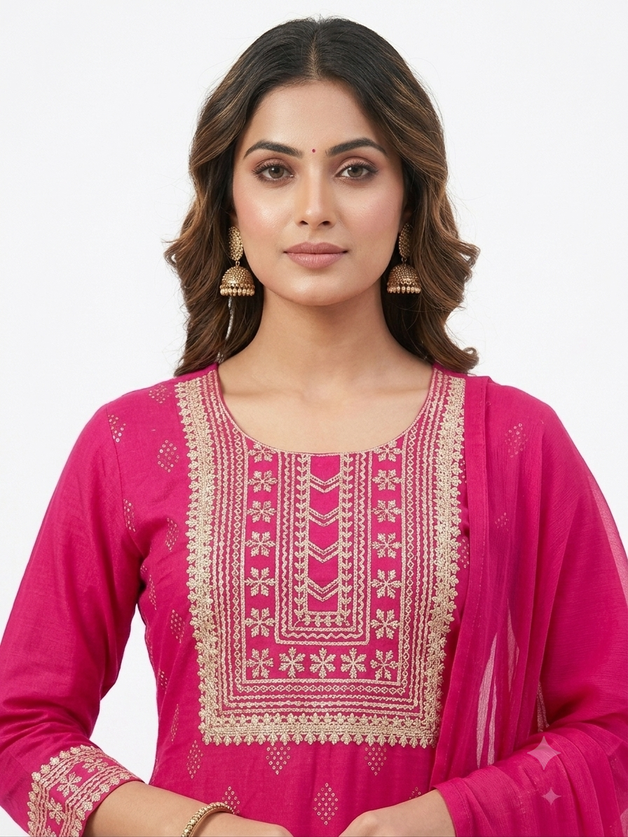 AJVIE Sharara Set with Dupatta