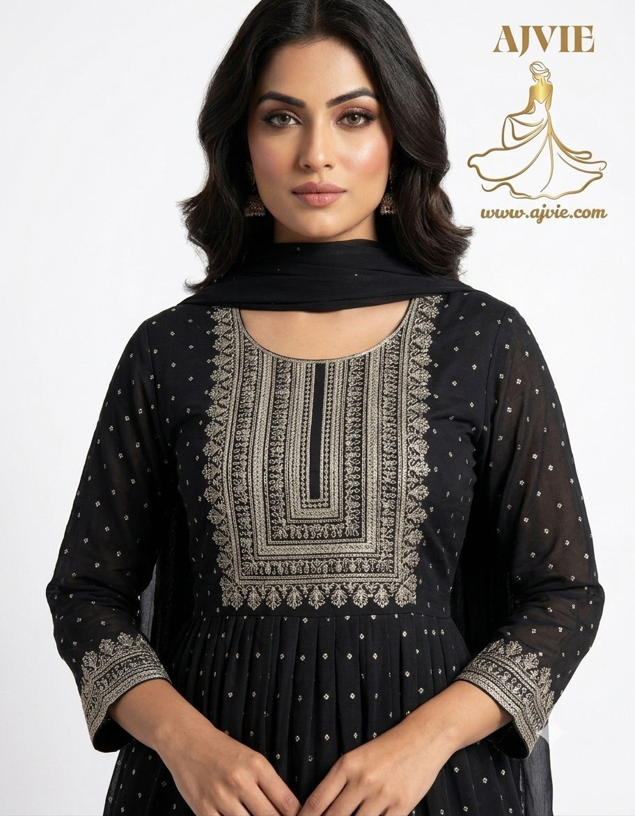 AJVIE Sharara Set with Dupatta